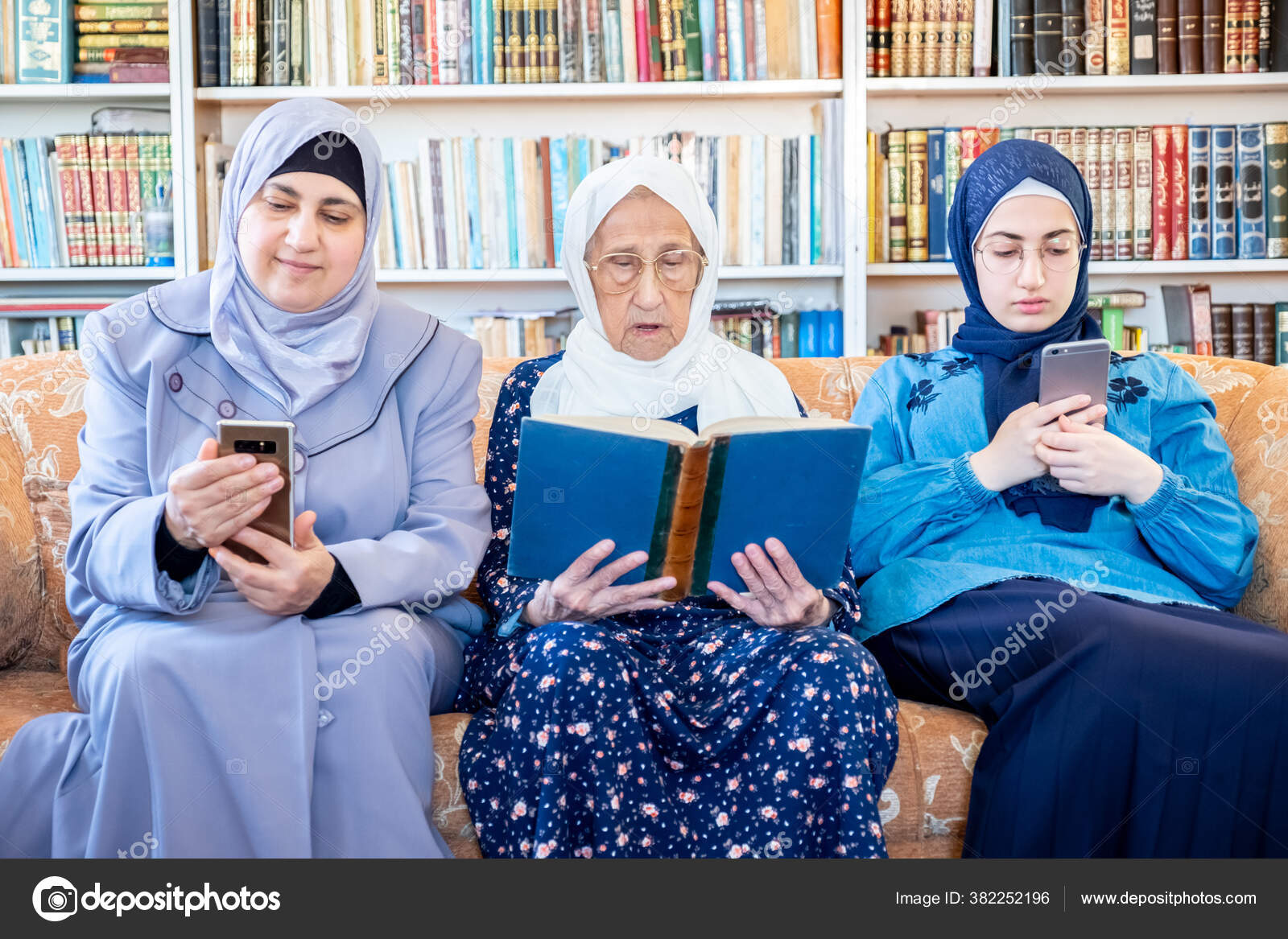 Muslim grandma