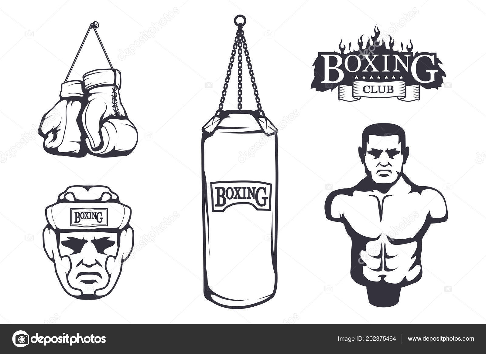 Бокс груша логотип