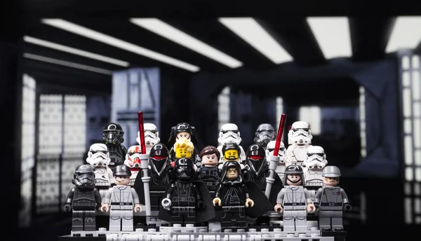 Россия Апреля 2018 Конструктор Lego Звездные Войны Эпизод Отряд Штурмовиков — стоковое изображение Россия Апреля 2018 Конструктор Lego Звездные Войны Эпизод Отряд Штурмовиков — стоковое фото