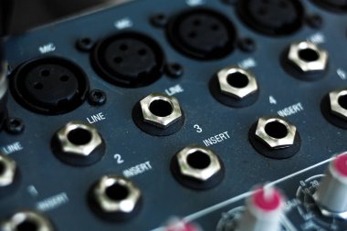 müzik ekipman fişler ve prizler