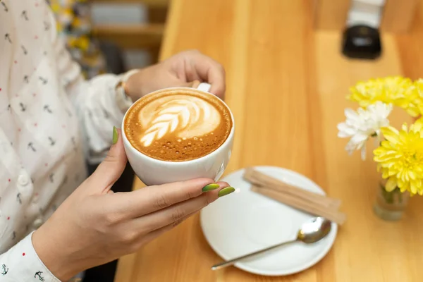 Woman dinner with cheessecake and coffee at restaurant