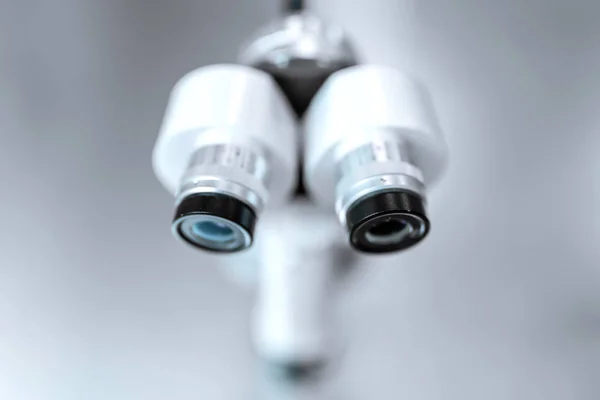 Equipo oftalmólogo profesional médico dispositivo lámpara de hendidura — Foto de Stock