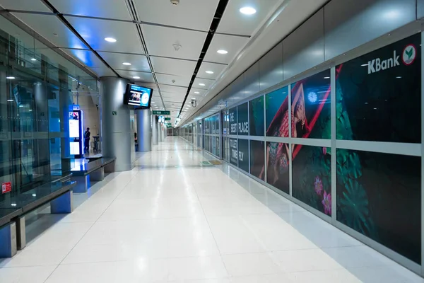 Moderní Čisté Stanice Metra Bangkoku Zavřít Bangkok Tailand 2020 — Stock fotografie