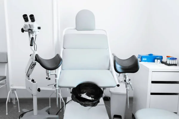 Interior Gynecologist Office Gynecological Chair — Stock Photo, Image