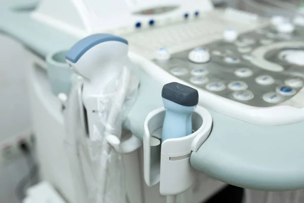 Tıbbi Ekipman Geçmişi Ultrason Cihazını Kapat — Stok fotoğraf