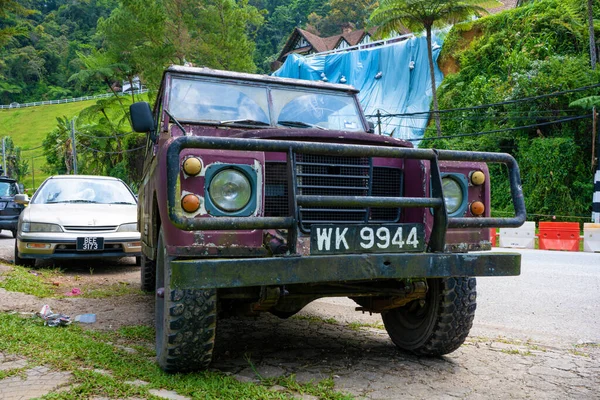 Road Vehicle Tourist Trips Mountains Cameron Highlands Malaysia 2020 — Stock Photo, Image