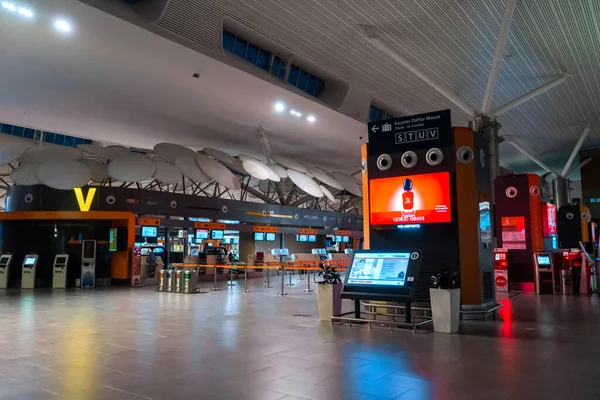 Informatiebalie Kuala Lumpur International Airport Kuala Lumpur Maleisië 2020 — Stockfoto