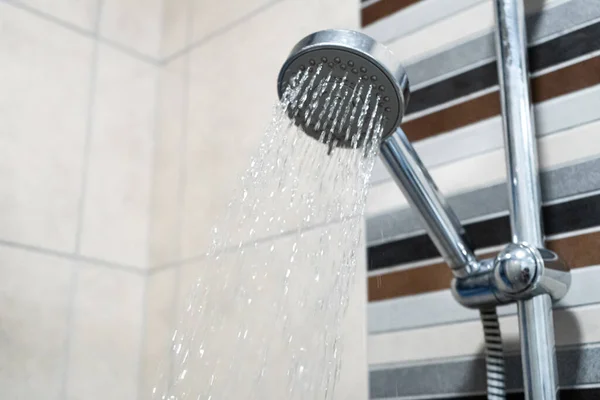 Shower Head Shower Room Plumbing Close — Stock Photo, Image