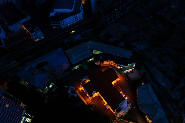 Kuala Lumpur Daki Hıristiyan Katolik Kilisesi Nin Gece Manzarası Bina — Stok fotoğraf