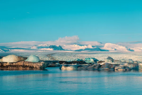 冰岛冬季最大的冰川 令人难以置信的自然景观 — 图库照片