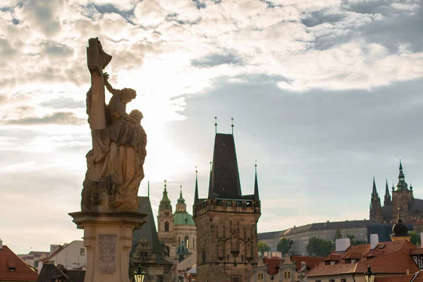 Landscape Roofs Old Town Prague Architecture Old Europe Prague Czechia — Stock Photo, Image