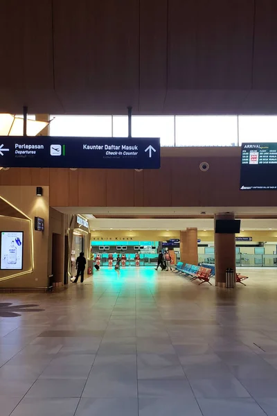 Luchthaventerminal Zelfbedieningskaartautomaten Langkawi Maleisië 2020 — Stockfoto