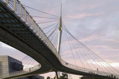 Geçit köprüsü Santiago Calatrava.Israel tarafından