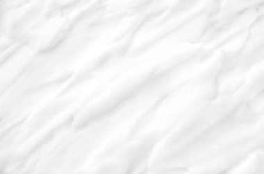 Doku yumuşak beyaz kozmetik krem.