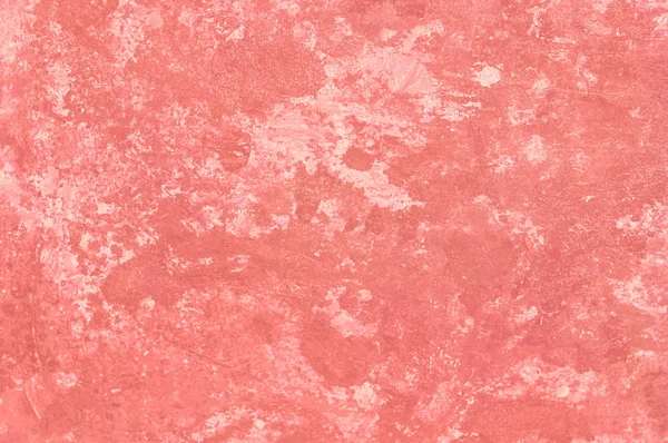 Цвет Коралла 2019 Года Бетонной Фактуре Фон Штукатурки — стоковое фото