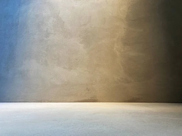 Винтажный Интерьер Каменной Стены Серого Цементного Пола — стоковое фото