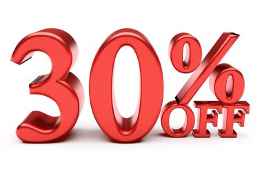 % 30 'u beyaz olmak üzere 3 boyutlu kelimeler. 3d oluşturma