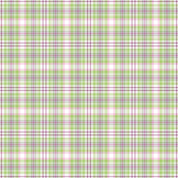 Безшовний Абстрактний Барвистий Картатий Зелено Фіолетово Білий Візерунок Векторний Eps — стоковий вектор