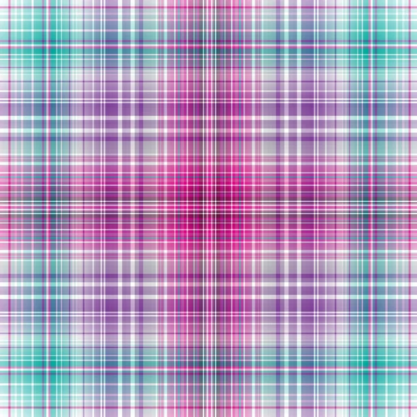 Seamless Abstract Colorful Checkered Pink Green Violet White Pattern Vector — Stock Vector