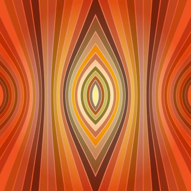 Retro tarzı çizgili turuncu seamless modeli