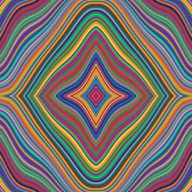 Sorunsuz retro gökkuşağı desen 