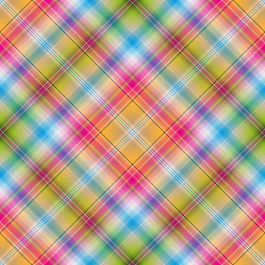 Sorunsuz rainbow çizgili köşegen desen