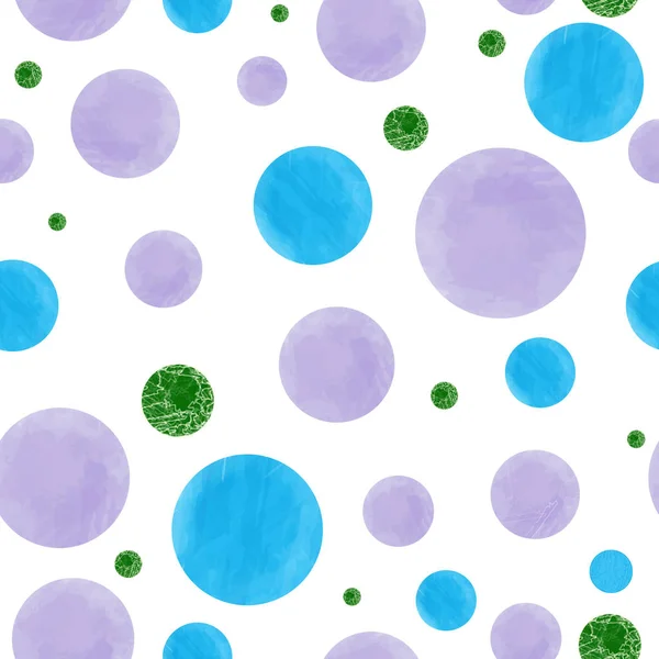 Modèle sans couture avec polka coloré ne — Image vectorielle