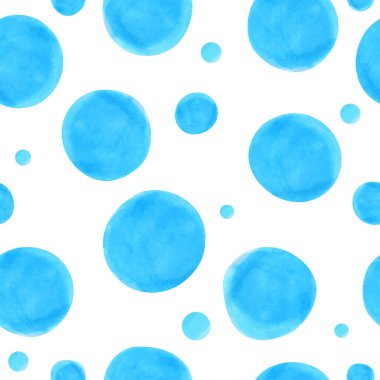 Mavi lekeli ile Seamless Modeli