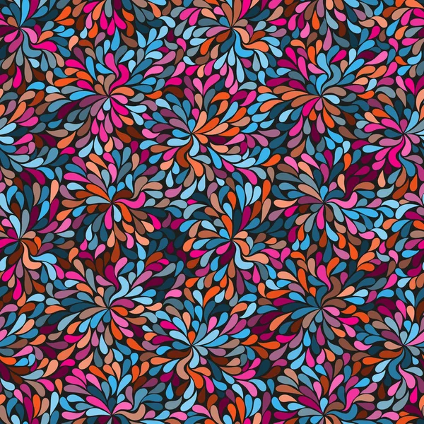 다채로운 방울 원활한 패턴 — 스톡 벡터