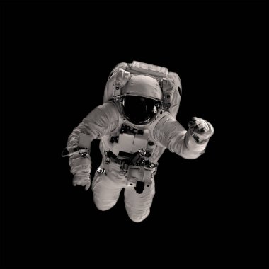 astronot siyah arka planlar üzerinde. Nasa tarafından döşenmiş bu görüntü unsurları