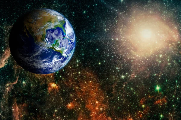 Blick auf die Erde vom Moo aus — Stockfoto
