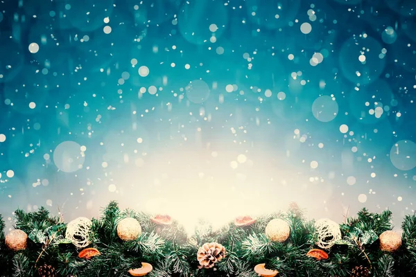 Christmas background for advertising — Stock Photo, Image