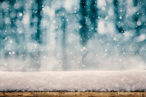 Inverno sfondo di Natale — Foto Stock