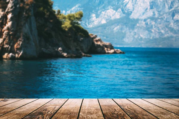 房间内部的木制纹理背景 — 图库照片