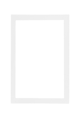 Png arkaplanındaki polaroid kart gibi kağıttan yapılmış fotoğraf kartı