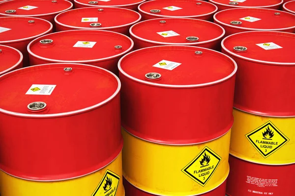 Creatieve Abstracte Olie Gas Industrie Productie Van Handel Bedrijfsconcept Render — Stockfoto
