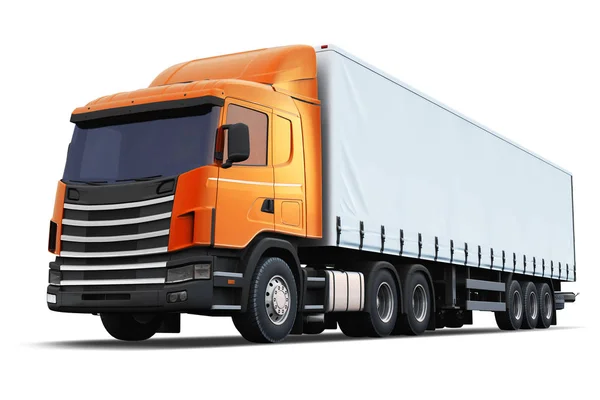 Kreatywne Streszczenie Transportu Logistyki Dostawy Komercyjnych Koncepcja Biznesowa Render Ilustracja — Zdjęcie stockowe