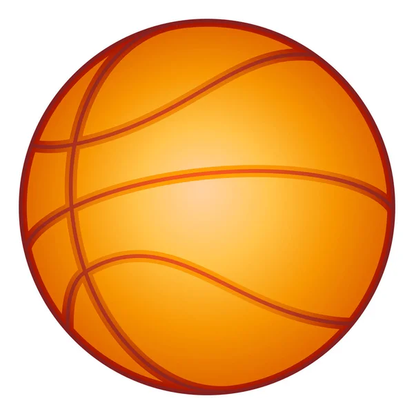 Illustratie Van Basketbal Bal — Stockvector
