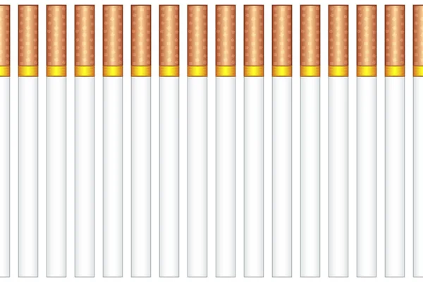Nahtlose Muster Von Zigaretten Menge — Stockvektor