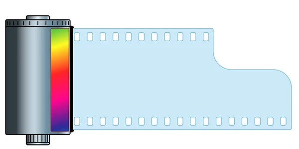 Ілюстрація Вінтажного Касетного Фільму — стоковий вектор