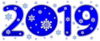 2019 soyut kış yazı çizimi