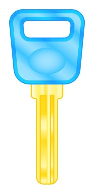 Araba anahtar simgesi çizimi