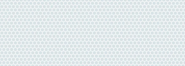 Modèle Sans Couture Filet Hexagonal Blanc — Image vectorielle