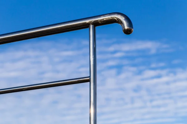 Fragment Railings Sky Backgroun — Stock Photo, Image