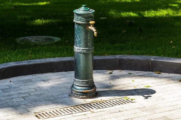 Old Vintage Water Free Standpipe Installed Outdoors — Stock Photo, Image
