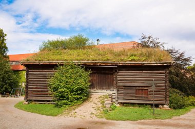 Oslo, Norveç'te geleneksel eski ev.