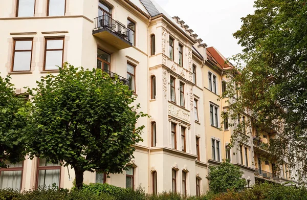 Old Building Trees Oslo City Norway — Stock Photo, Image