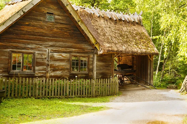 Antiga Quinta Tradicional Parque Skansen Primeiro Museu Livre Zoológico Localizado — Fotografia de Stock