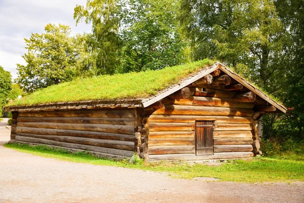 Casa Antiga Tradicional Oslo Noruega — Fotografia de Stock