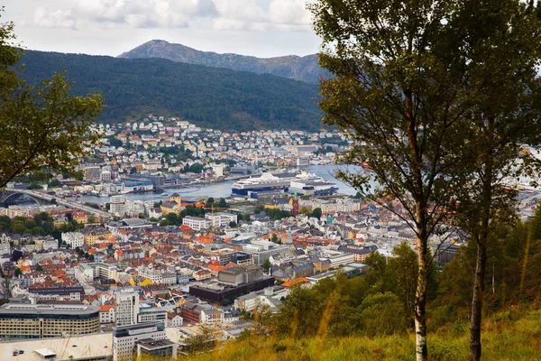 Вид Норвежский Город Остенде — стоковое фото